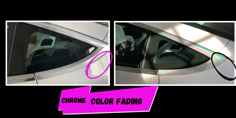 save your car chrome color from fading