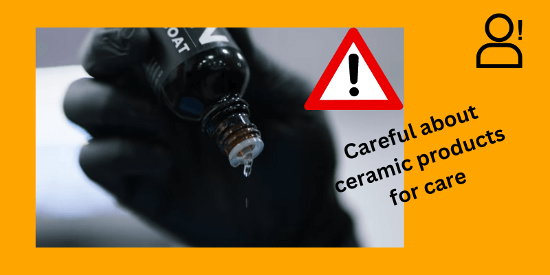 careful about ceramic products 